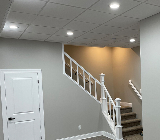 Basement Lighting | Westland, MI | Impressive Basements - lighting-2